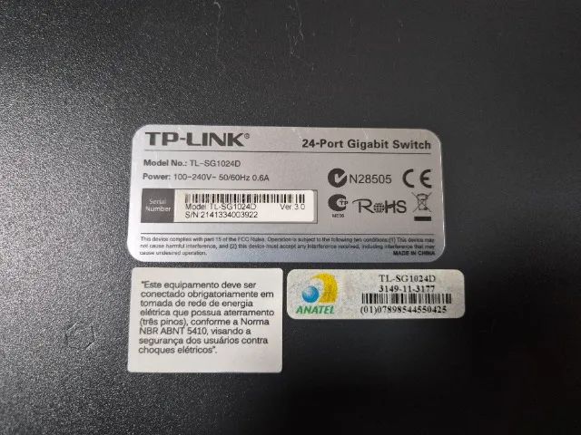Switch Gigabit 24 Portas TP-Link TL-SG1024D Ver3.0 - Foto 3