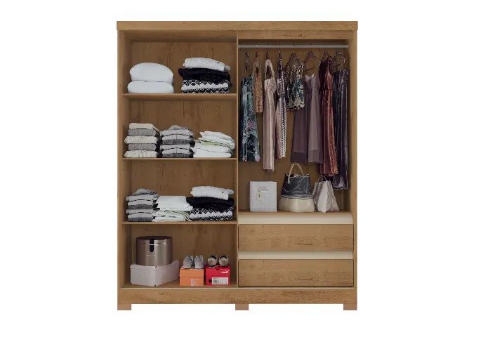 Chame para agendar sua entrega! Mod Roupeiro 178cm COD 370   - Foto 2