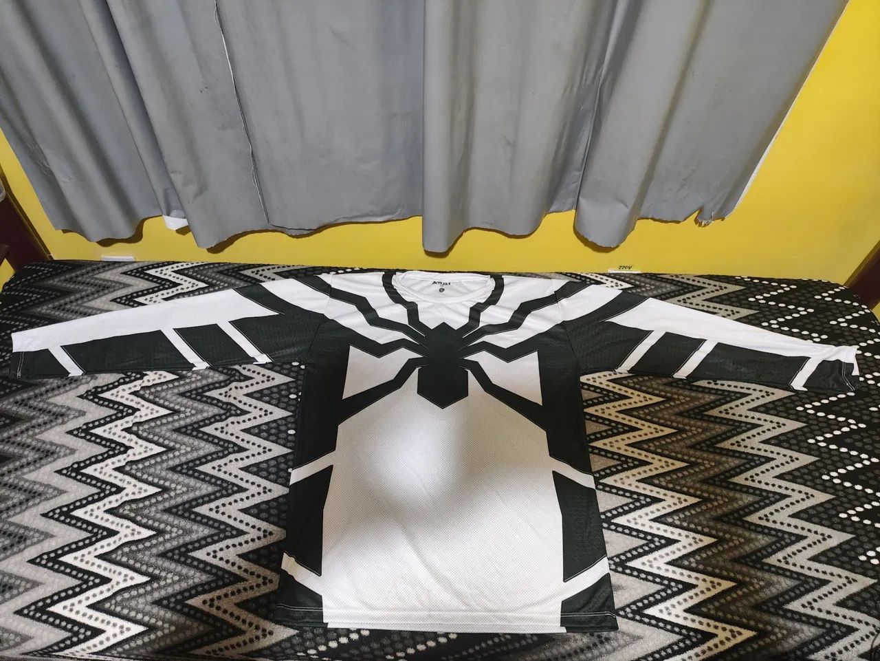 Camisa manga longa Spider Man Dry Fit tamanho G