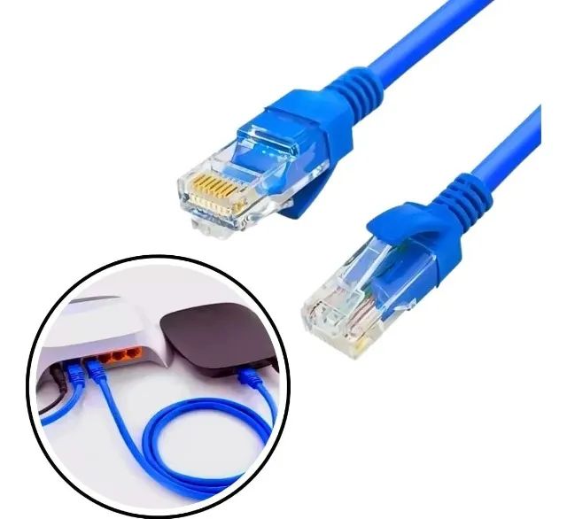 Cabo De Rede Cat6 5 Metros Pc Notebook Lan - Foto 3
