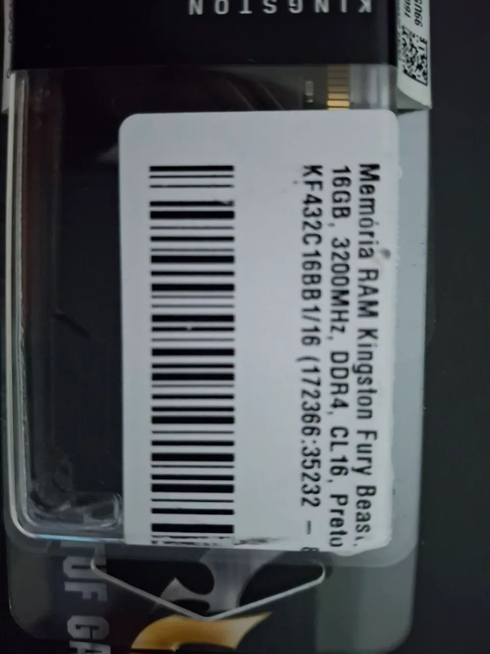 Kingston Fury DDR4 32GB Memory64169989992962121