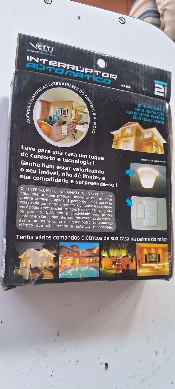 INTERRUPTOR AUTOMATICO Vetti. Novo - Foto 2