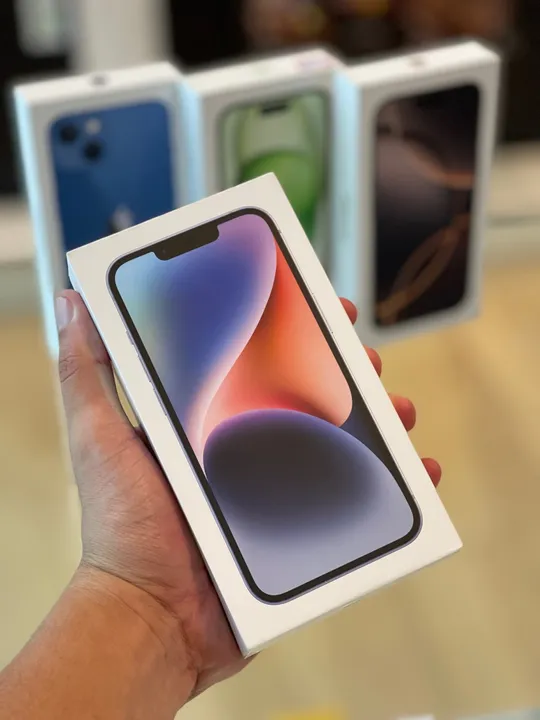 iPhone 14 novo na caixa 128gb 1 ano de garantia!