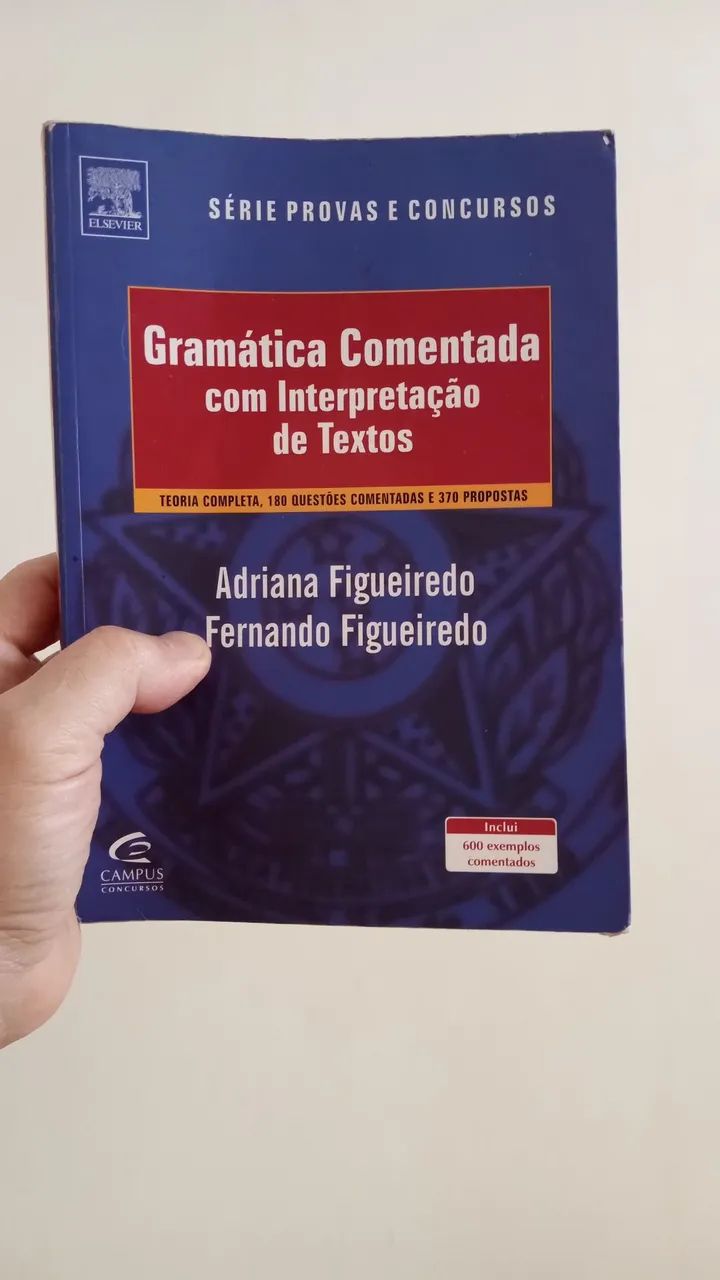 Livro Raciocínio Lógico e gramática comentada  - Foto 2