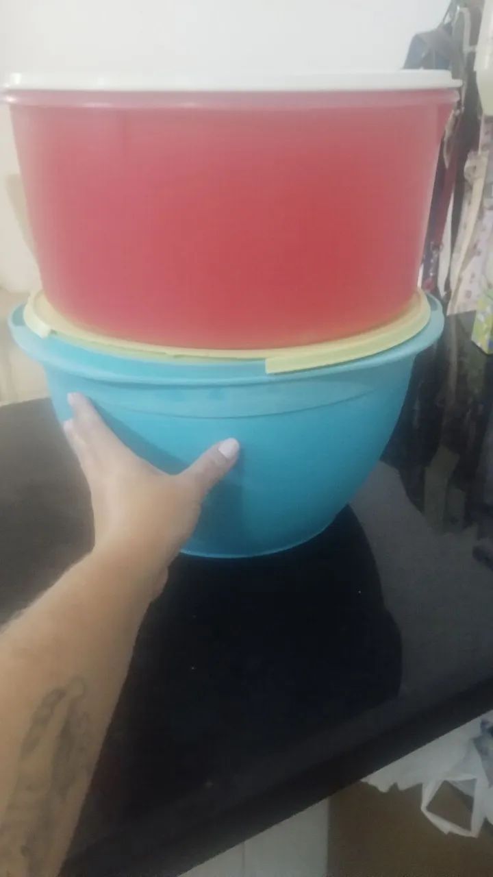 Oferta de caixas Tupperware 