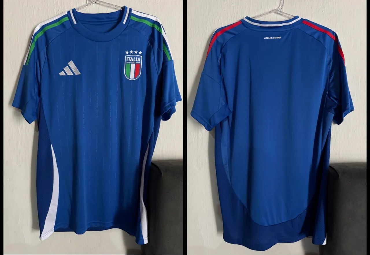 Camisa Itália - Adidas ORIGINAL- Tam M