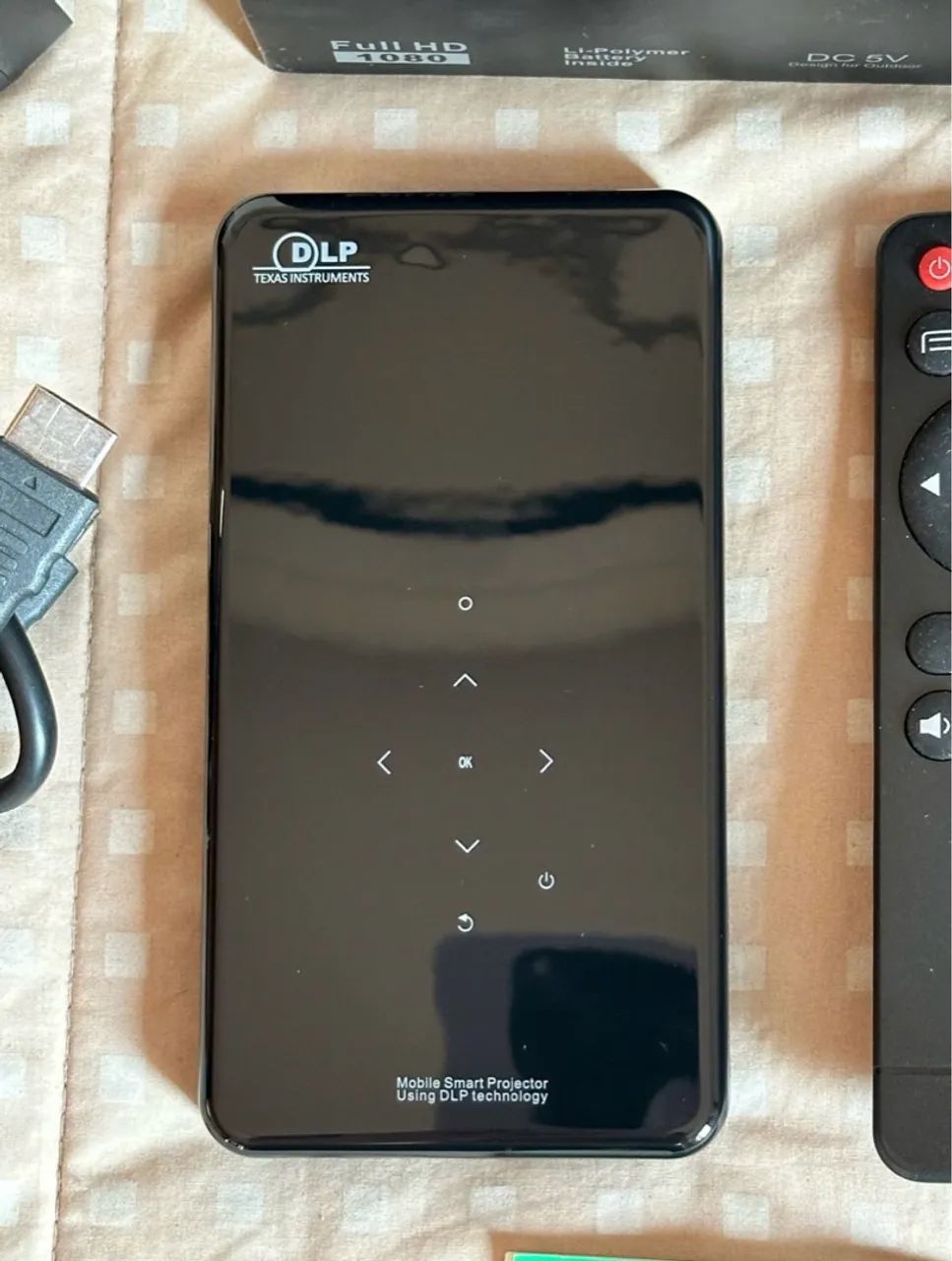 mini projetor android smart dlp full hd 1080p - Foto 3