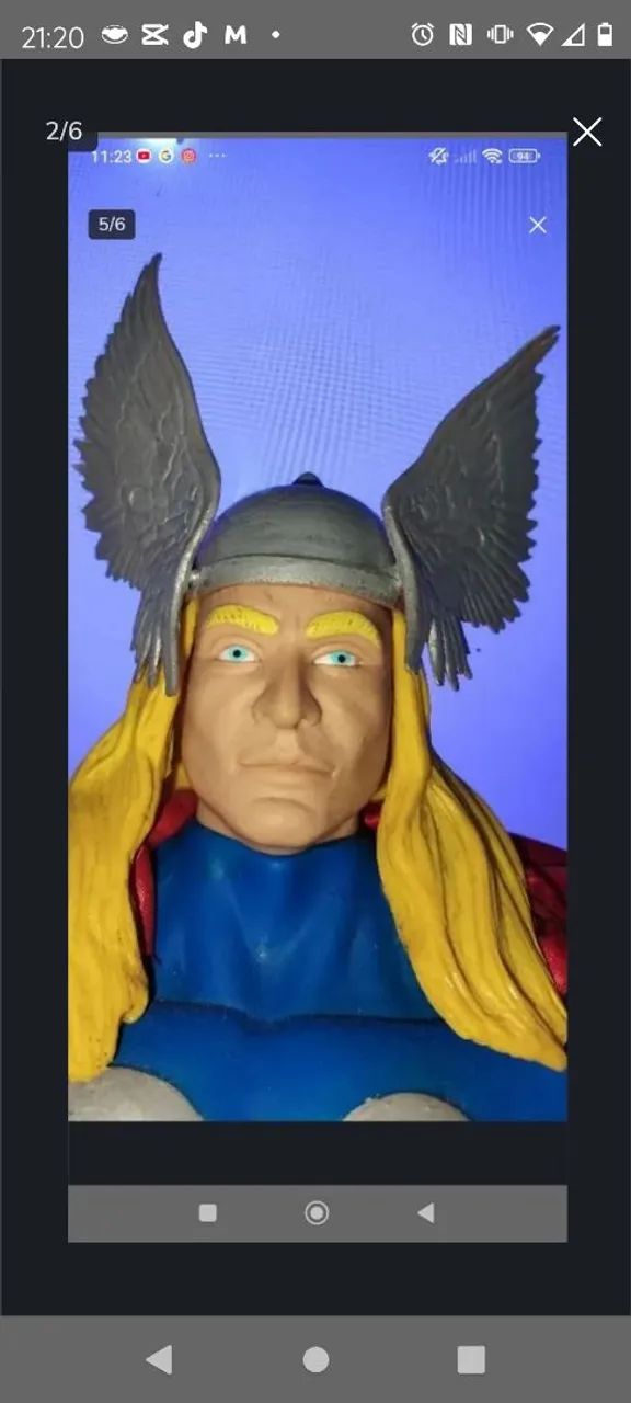BONECO ARTICULÁVEL THOR - Foto 2