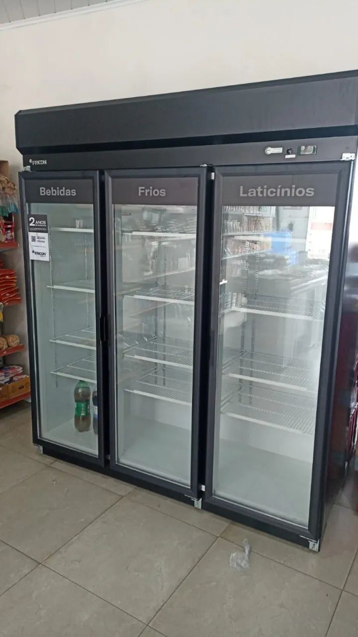 Lançamento da marca fricon - balcão auto serviço 3 portas - refrigerado - Foto 3