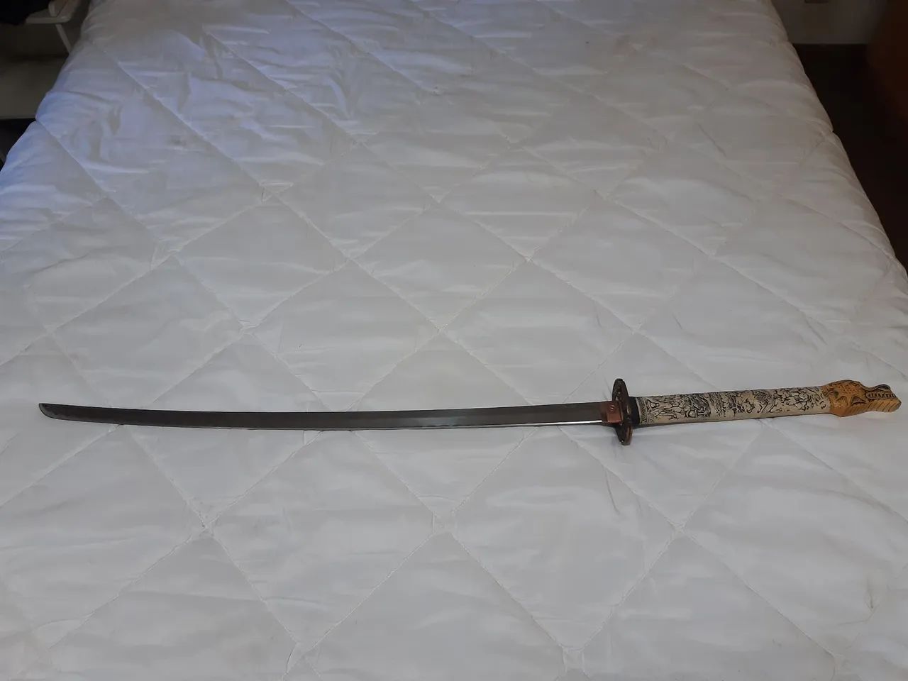 Katana Decorativa com Detalhes Incríveis - Foto 3