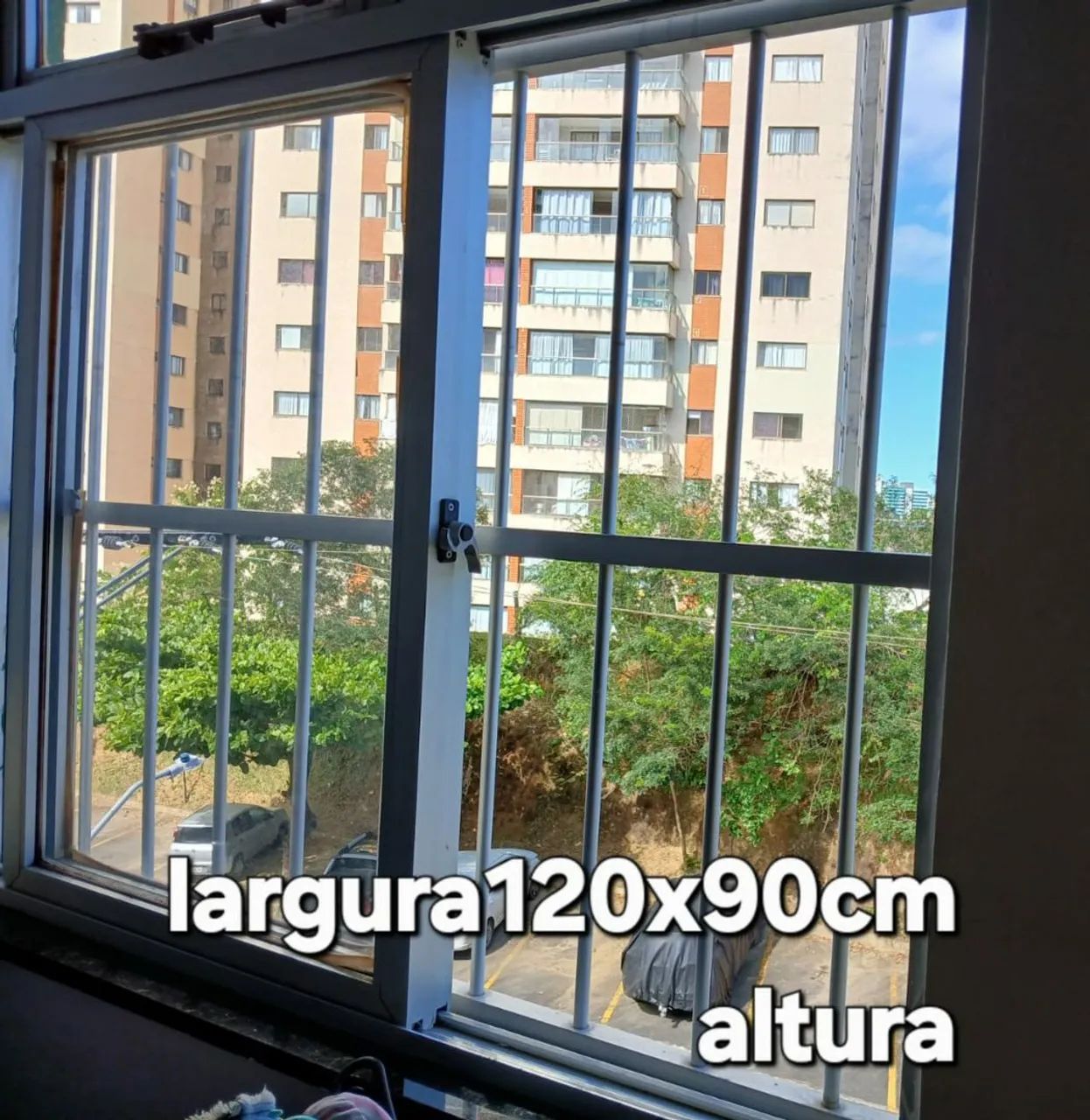 Grade de Proteção para Janelas em alumínio 