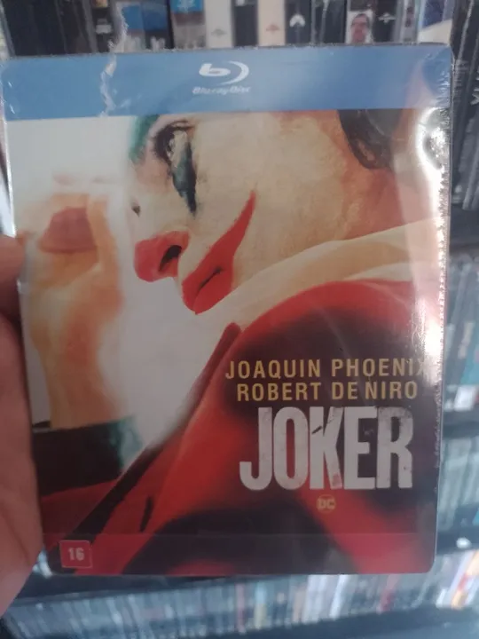Blu-ray Joker - Joaquin Phoenix - CORINGA - LACRADO