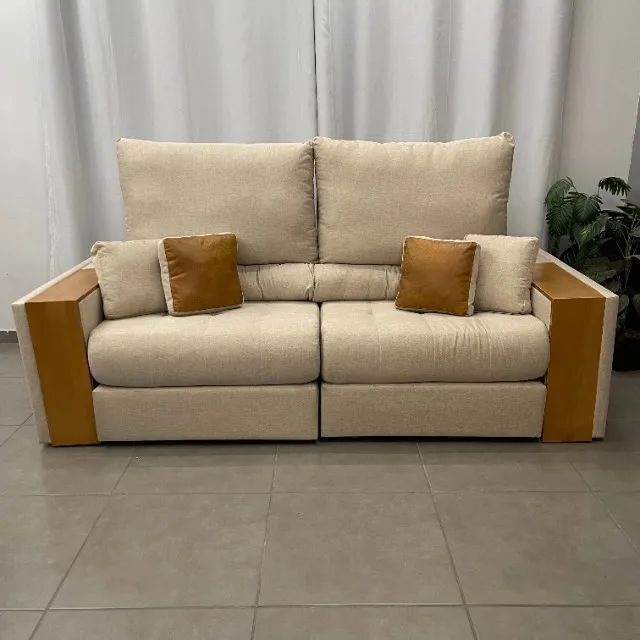 Sofá Retrátil e Reclinável Ruy - Foto 2