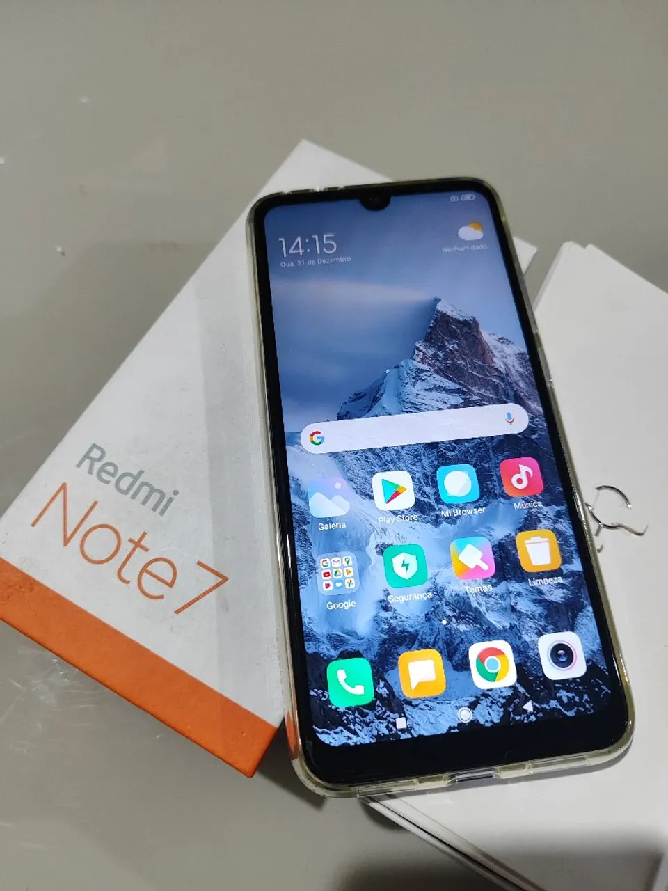 Redmi Note 7 128GB - Perfeito Estado + Película e Capa