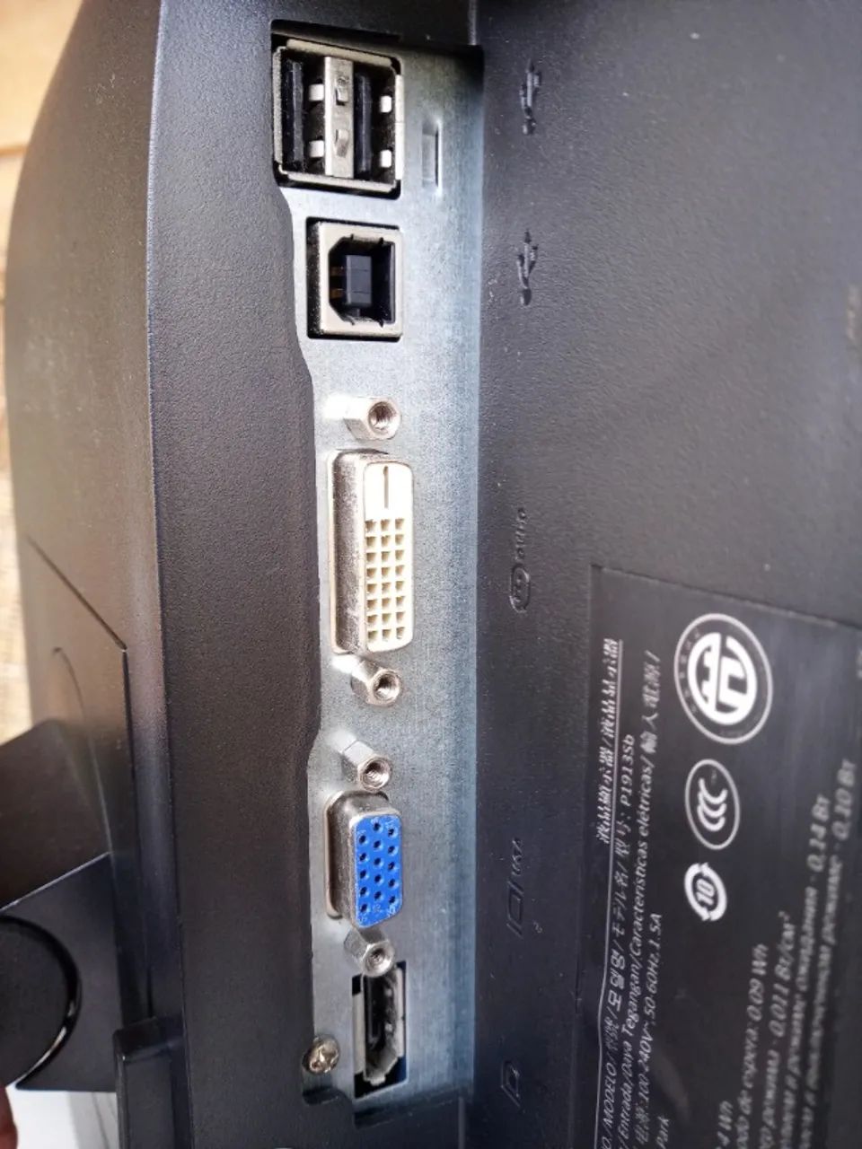 Monitor Dell P1913sb 19 Polegadas Led Displayport Vga E Dvi - Foto 5