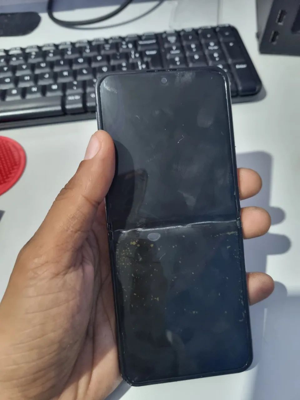 Z Flip 4 F721B - Sucata - Retirada de Peças  - Foto 2