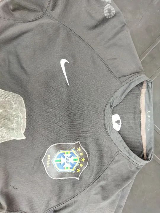 Camisa Brasil Nike cinza Guaraná Antarctica - Foto 5