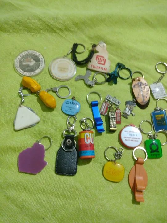 21 chaveiros variáveis usados - Foto 4
