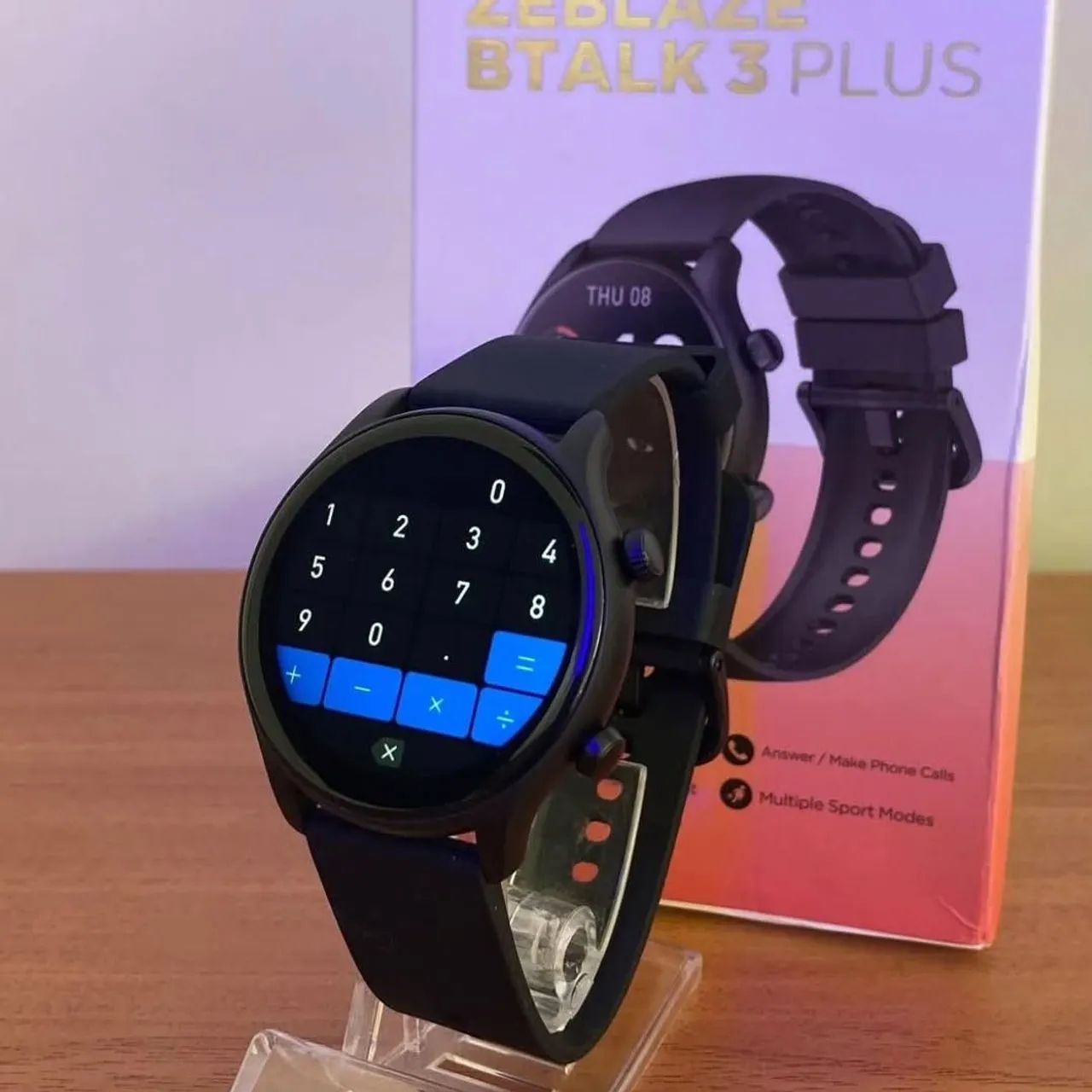 Relógio Smartwatch Zeblaze Btalk 3 Plus Á Prova Dágua  - Foto 4