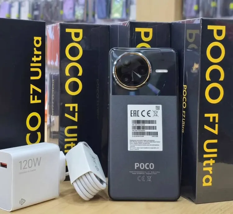 Poco F7 Ultra 5G NFC 256GB/12GB RAM Novo Lacrado Global Entregamos Grátis