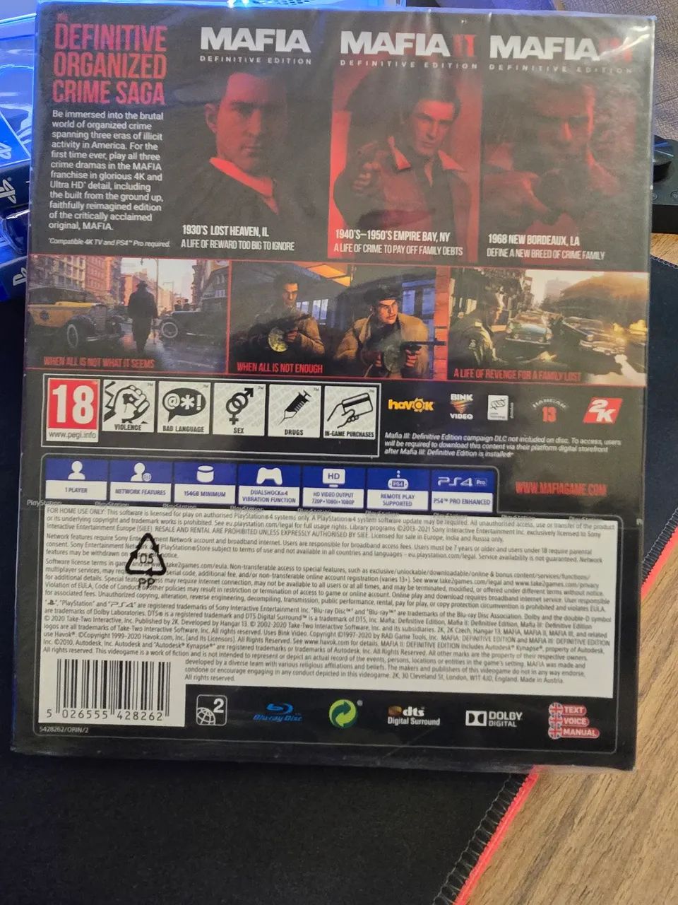 Mafia Trilogy - PS4 LACRADO  - Foto 2