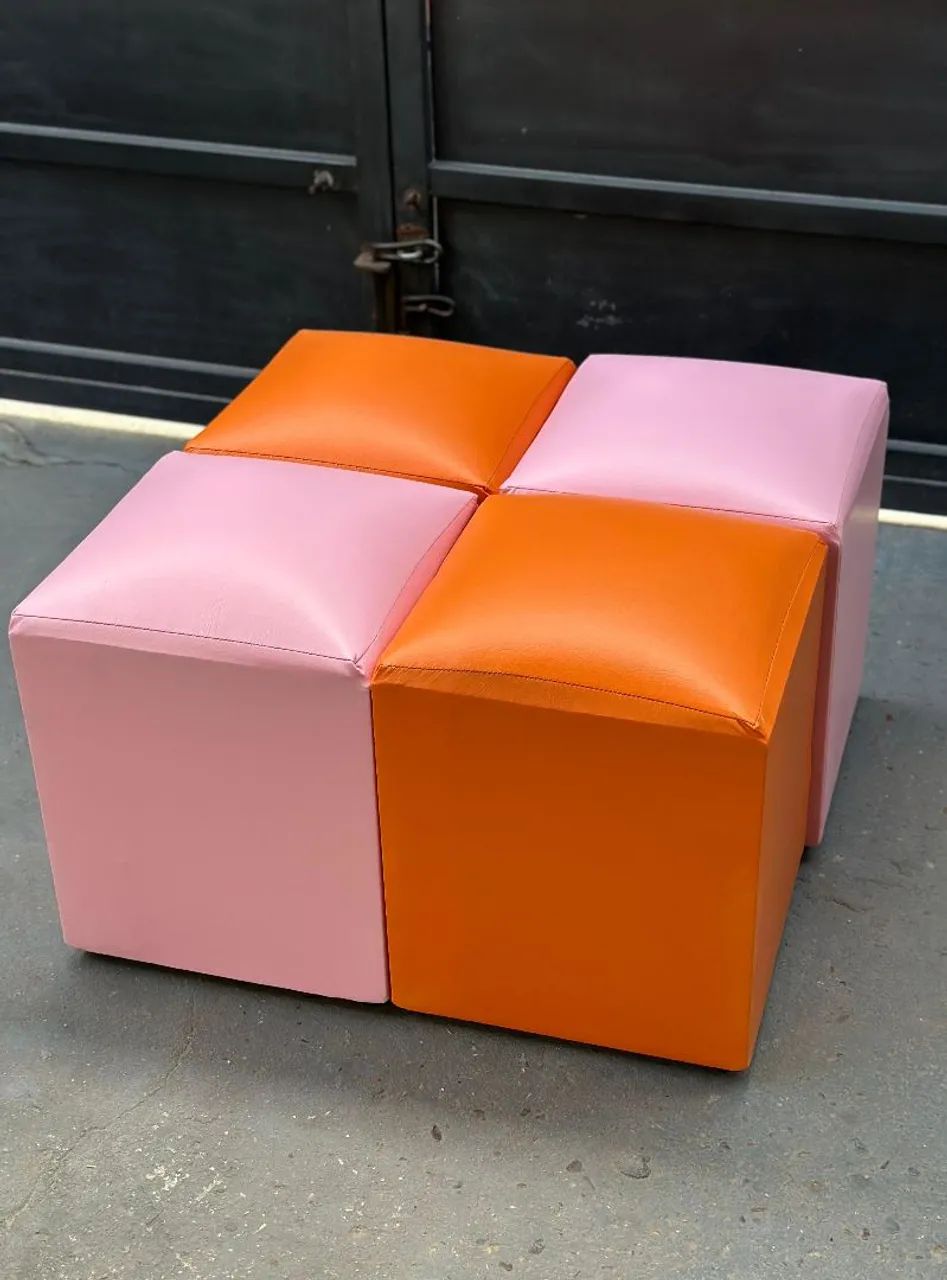 Puff Modular Colorido - Design Moderno e Conforto - Foto 4