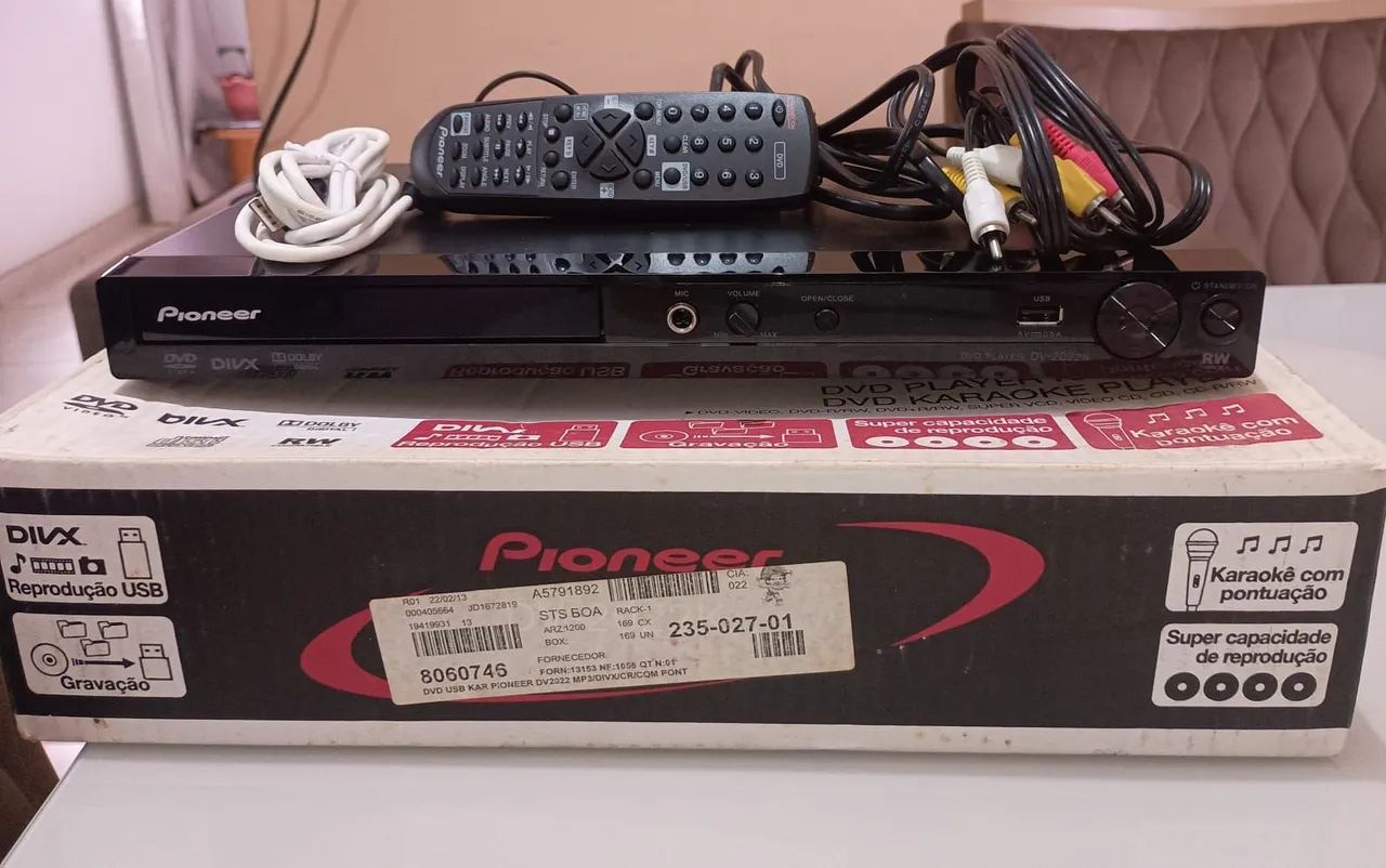 dvd player pionner