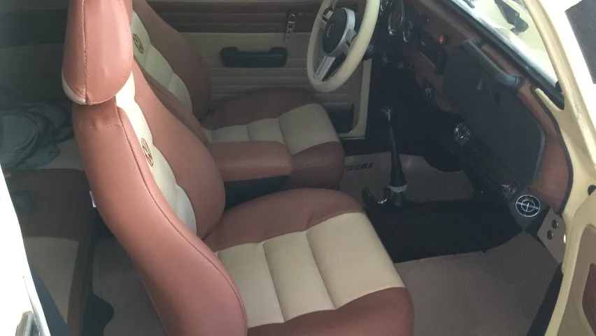 Fusca 1976 bege gasolina