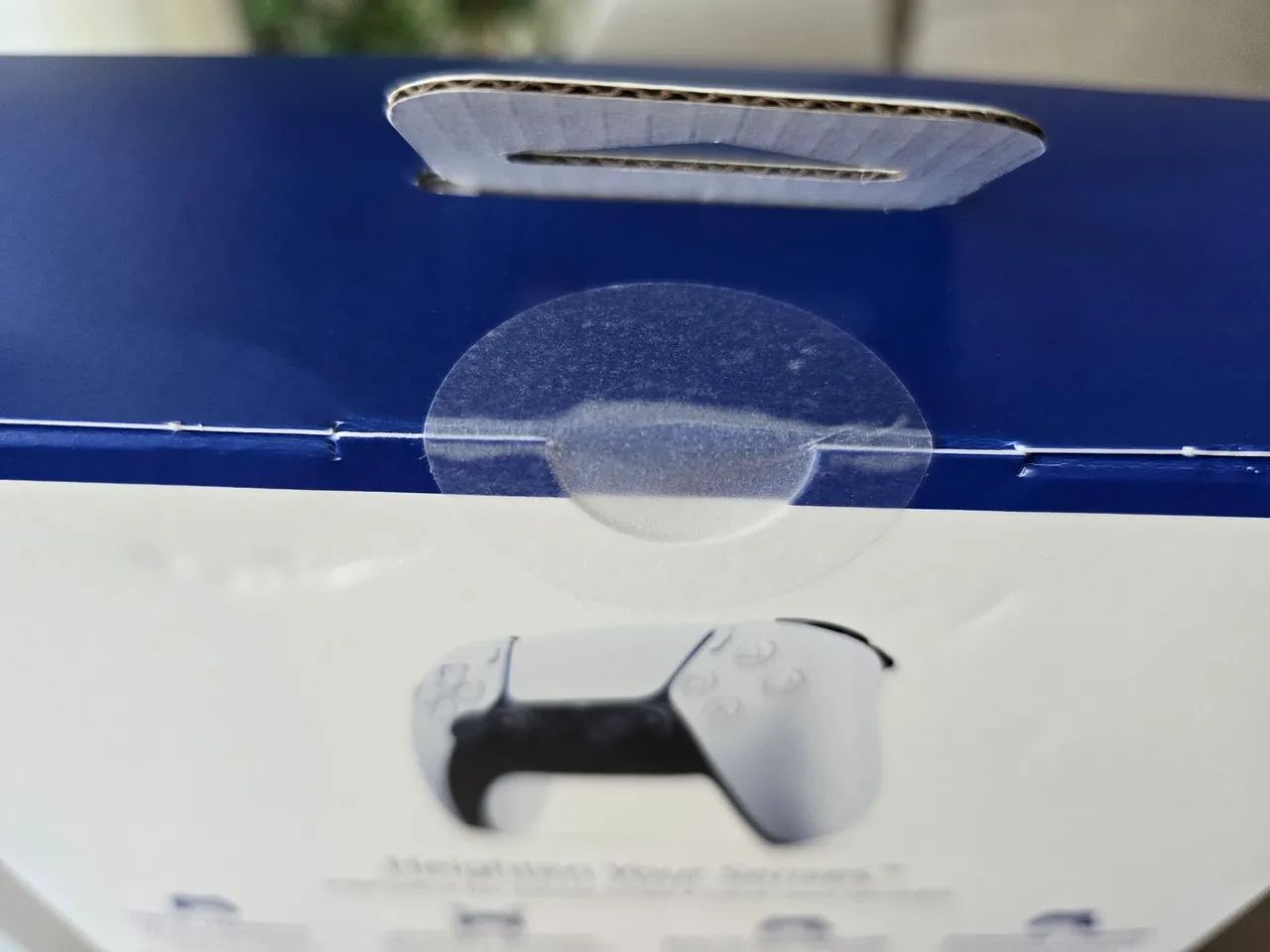 Controle Dualsense Playstation 5 Cor Branca Lacrado Original com nota fiscal e garantia  - Foto 4