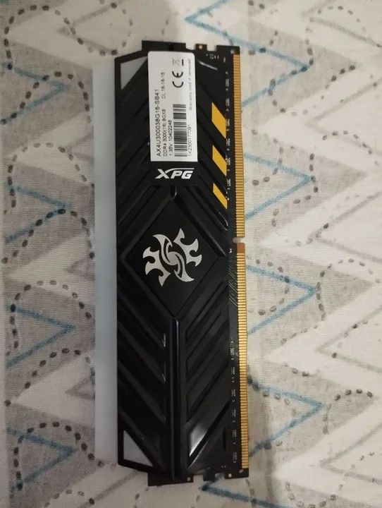 Memória DDR4 3200MHZ 2x8 (16GB) XPG Spectrix D41 RGB  - Foto 5