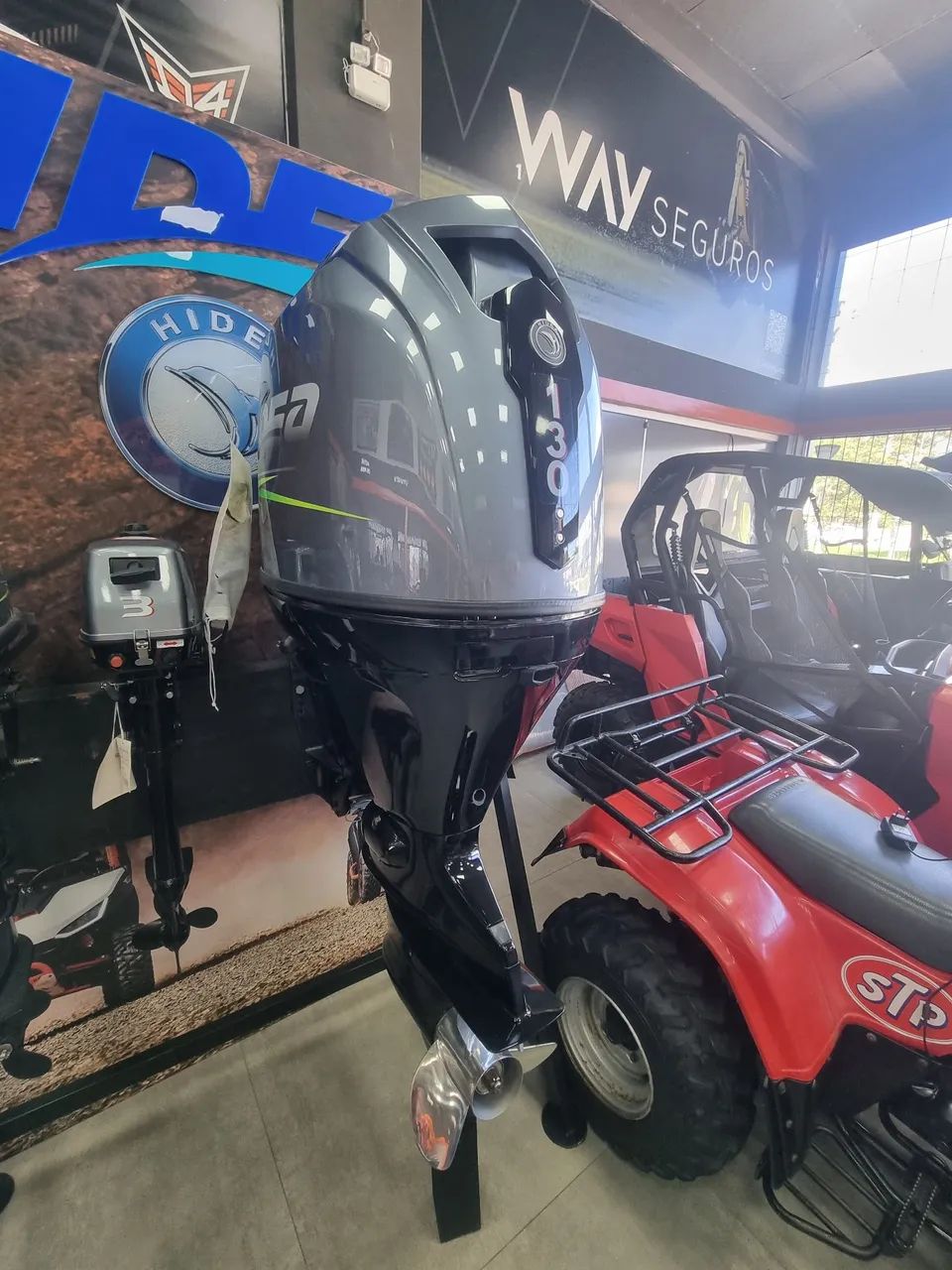 Motor de Popa Hidea 130hp - Novo - Foto 2