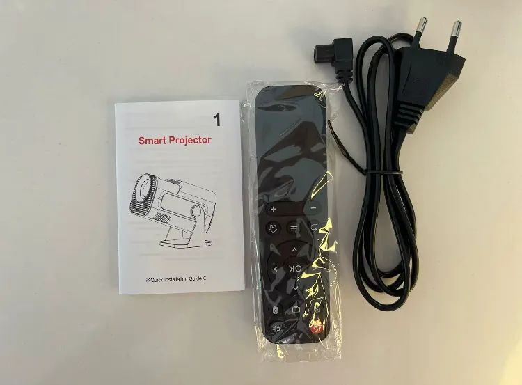 Projetor Smart HY 320 Mini Preto Original Android 13.0 Full 4K HD Bluetooth Wi-fi 6.0 - Foto 4