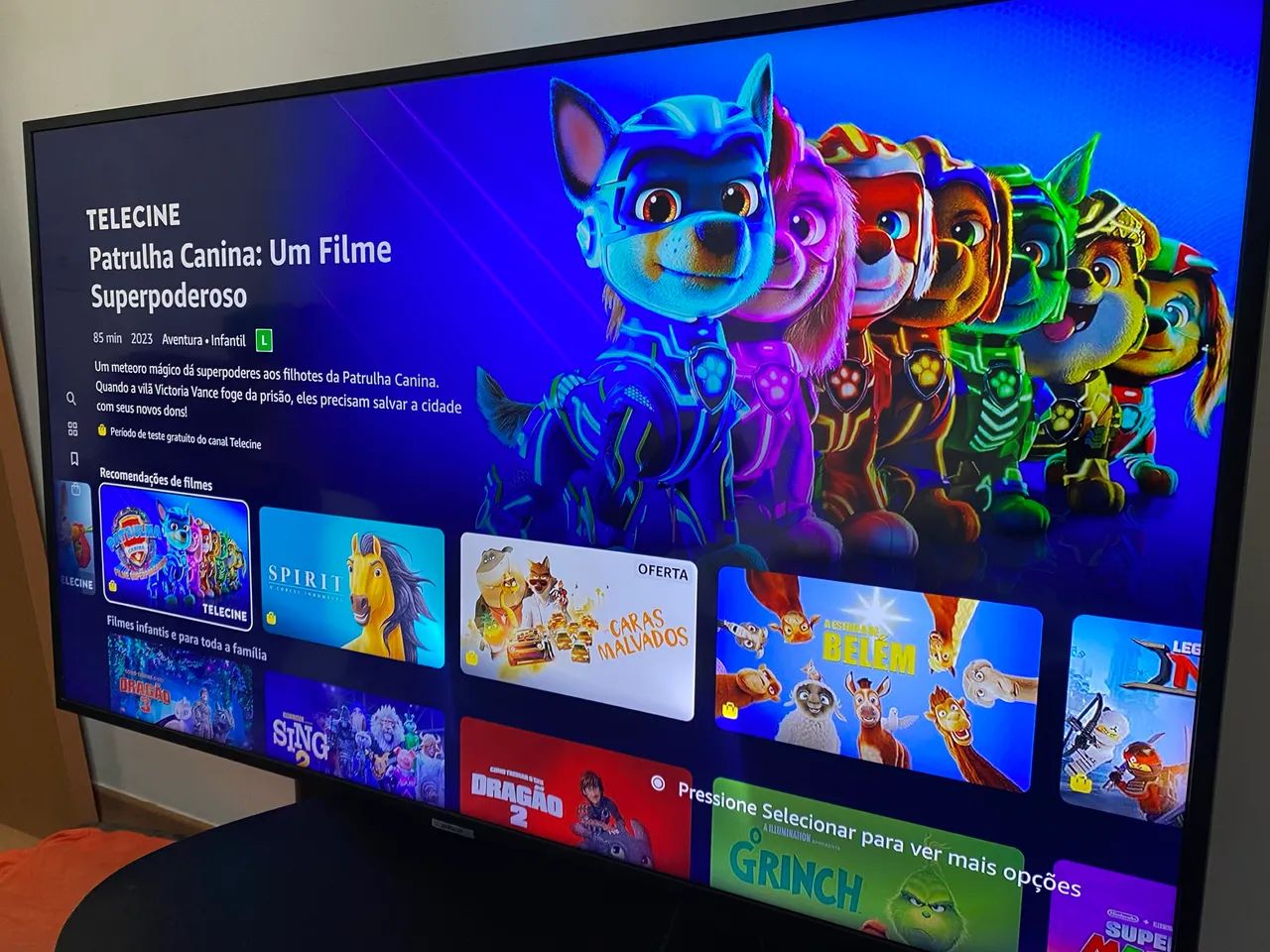 Smart tv 50 4K Samsung detelhe simples  - Foto 3