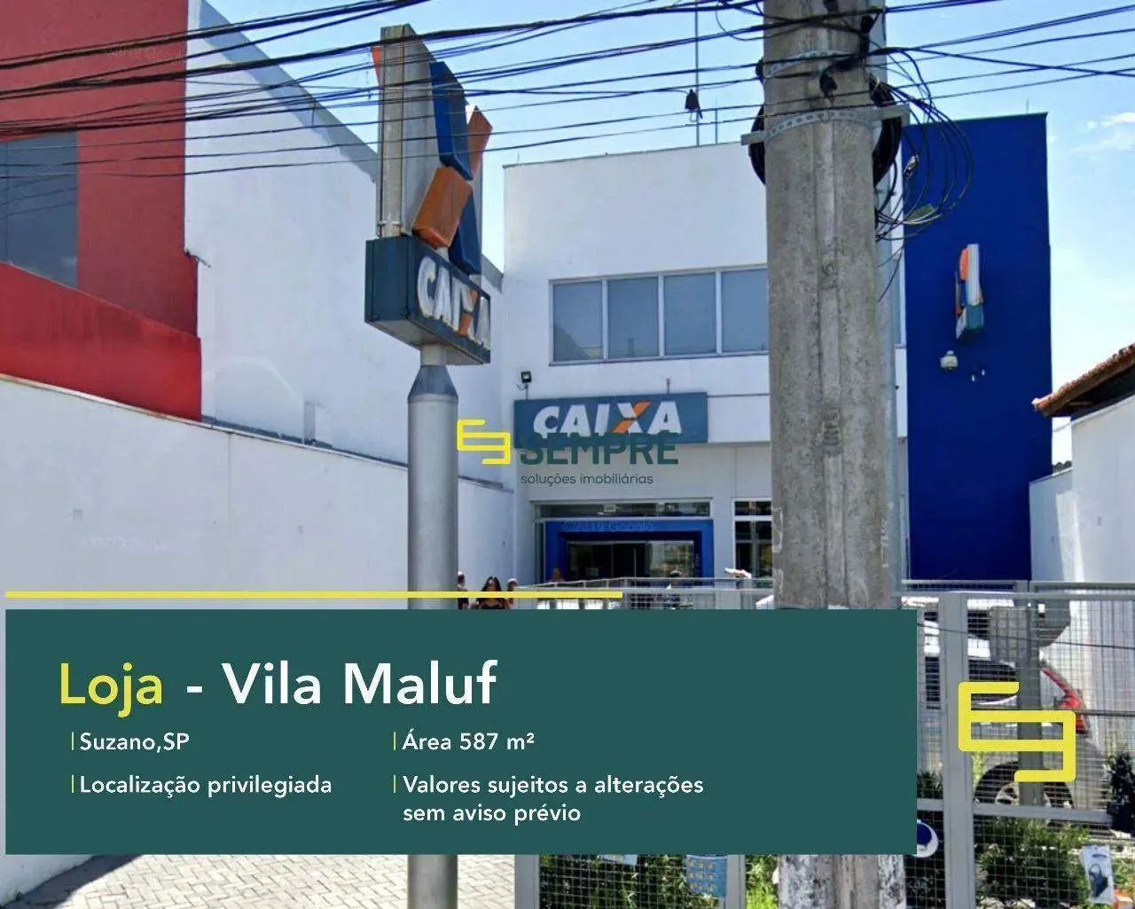 Loja para locação na Vila Maluf em São Paulo