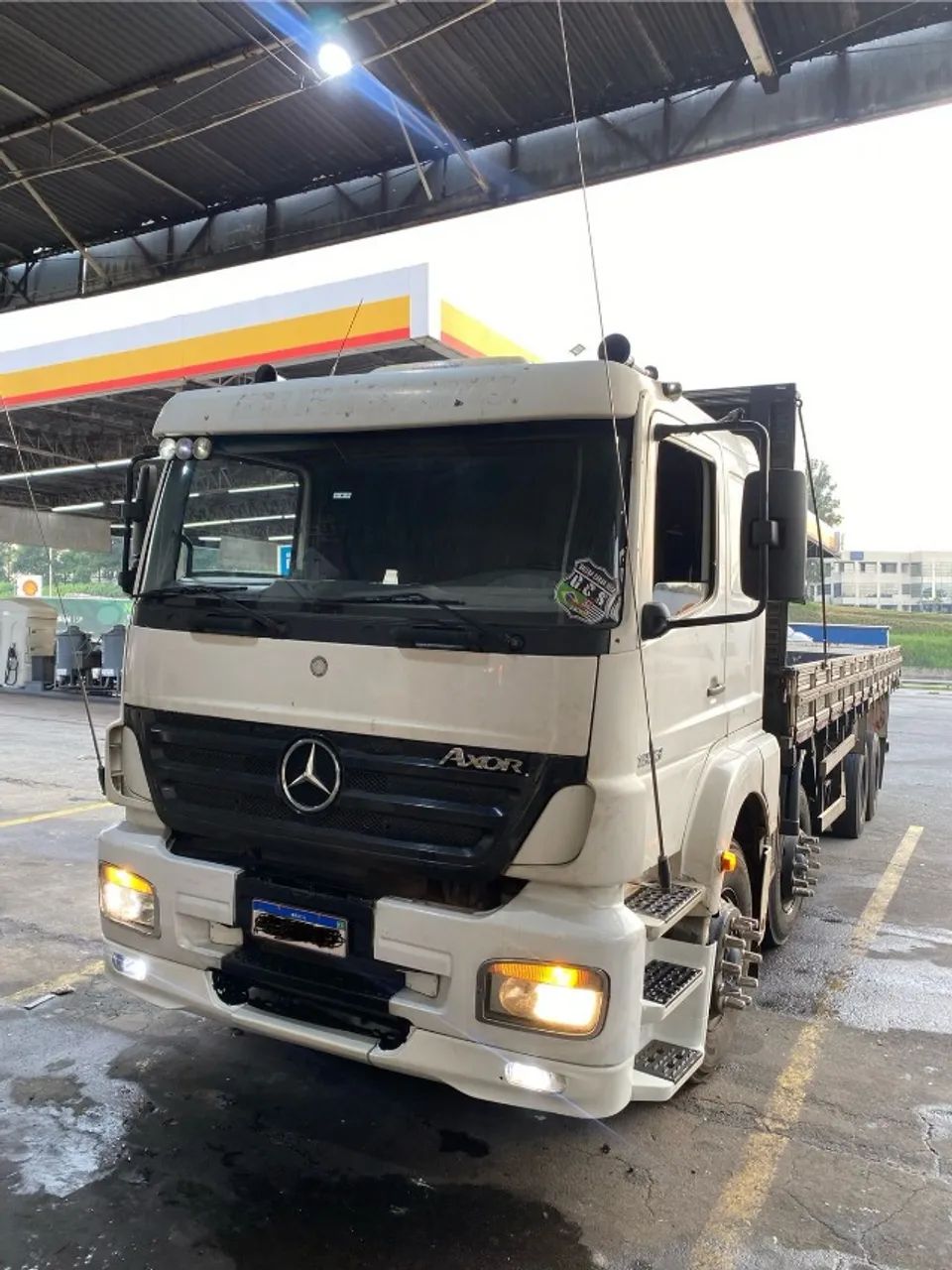  MB Axor 1933 Bitruck Grade Baixa 9m - PRONTO PRA TRABALHAR! 