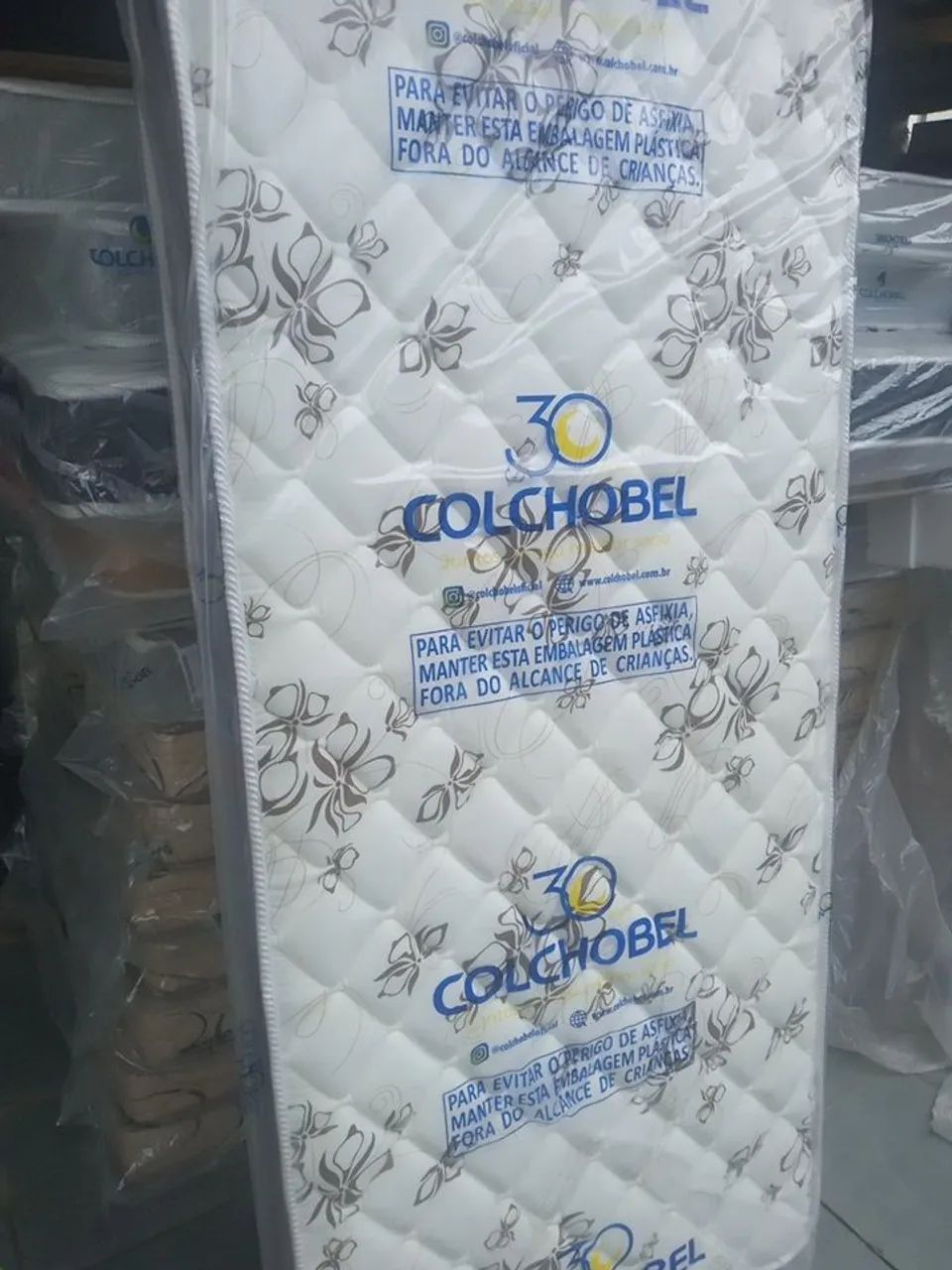 Colchão Solteiro D33 NOVO  - Foto 2