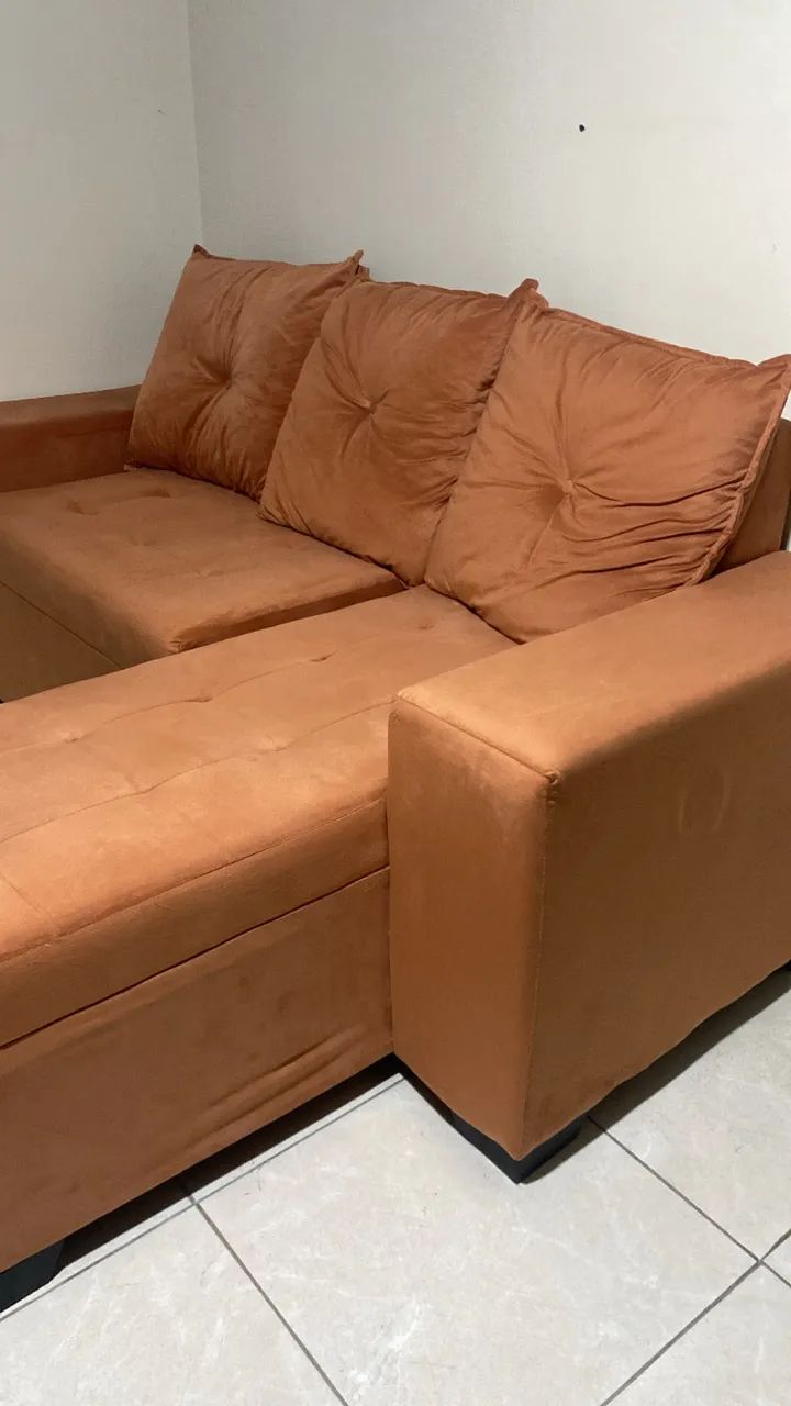 Vendo sofá novo retratil  - Foto 4