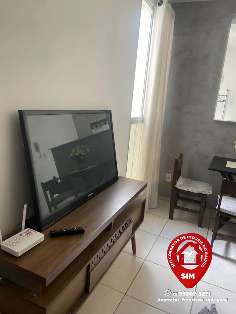 LOCAÇÃO-TODO MOBILIADO COM SUÍTE. NO BAIRRO SIM. - Foto 3