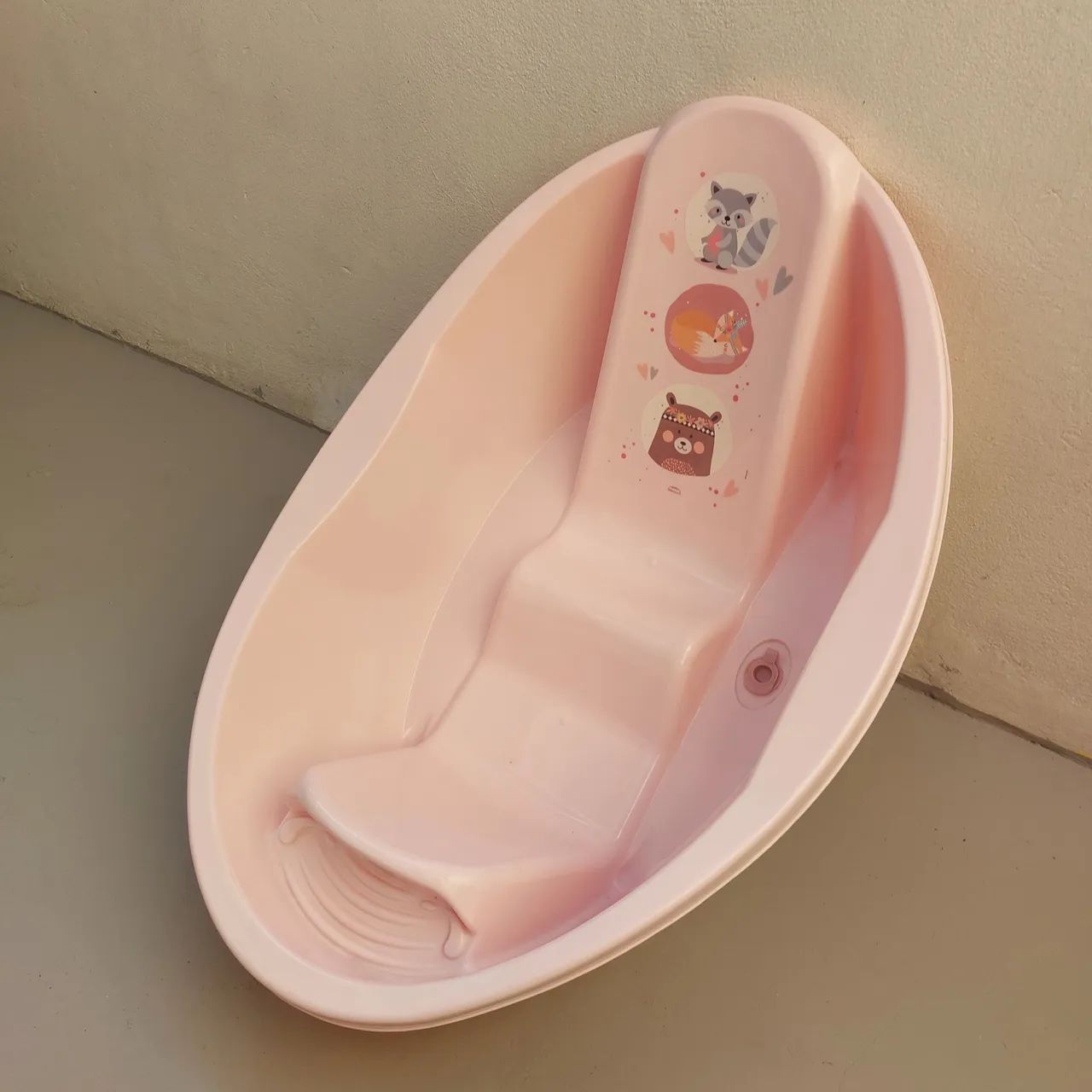 Banheira bebê Plasútil rosa