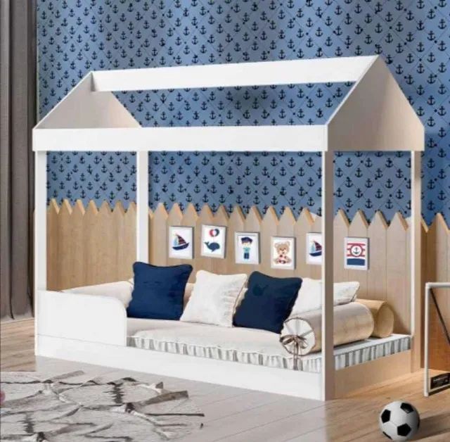 Cama Dakota Branca  (FAZEMOS ENTREGAS DF E ENTORNO) - Foto 2