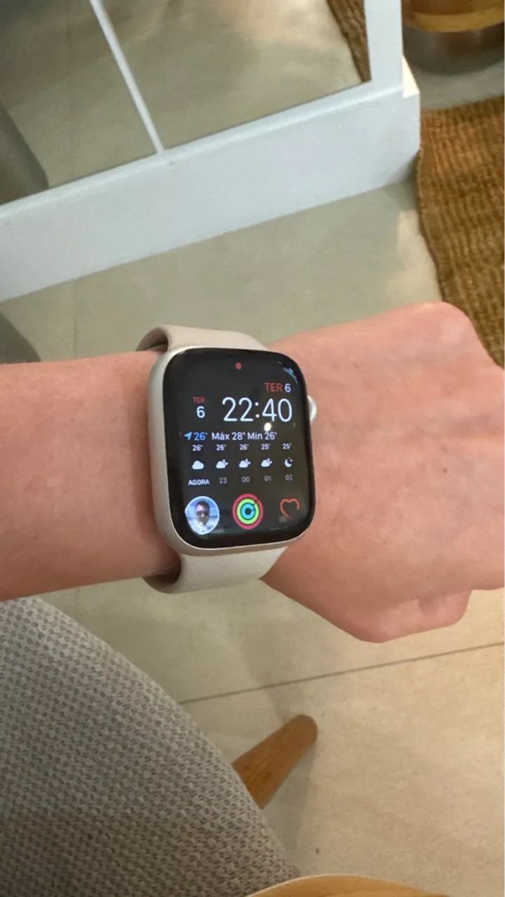 Apple Watch Série 9 45 mm GPS + Cellular - Foto 5