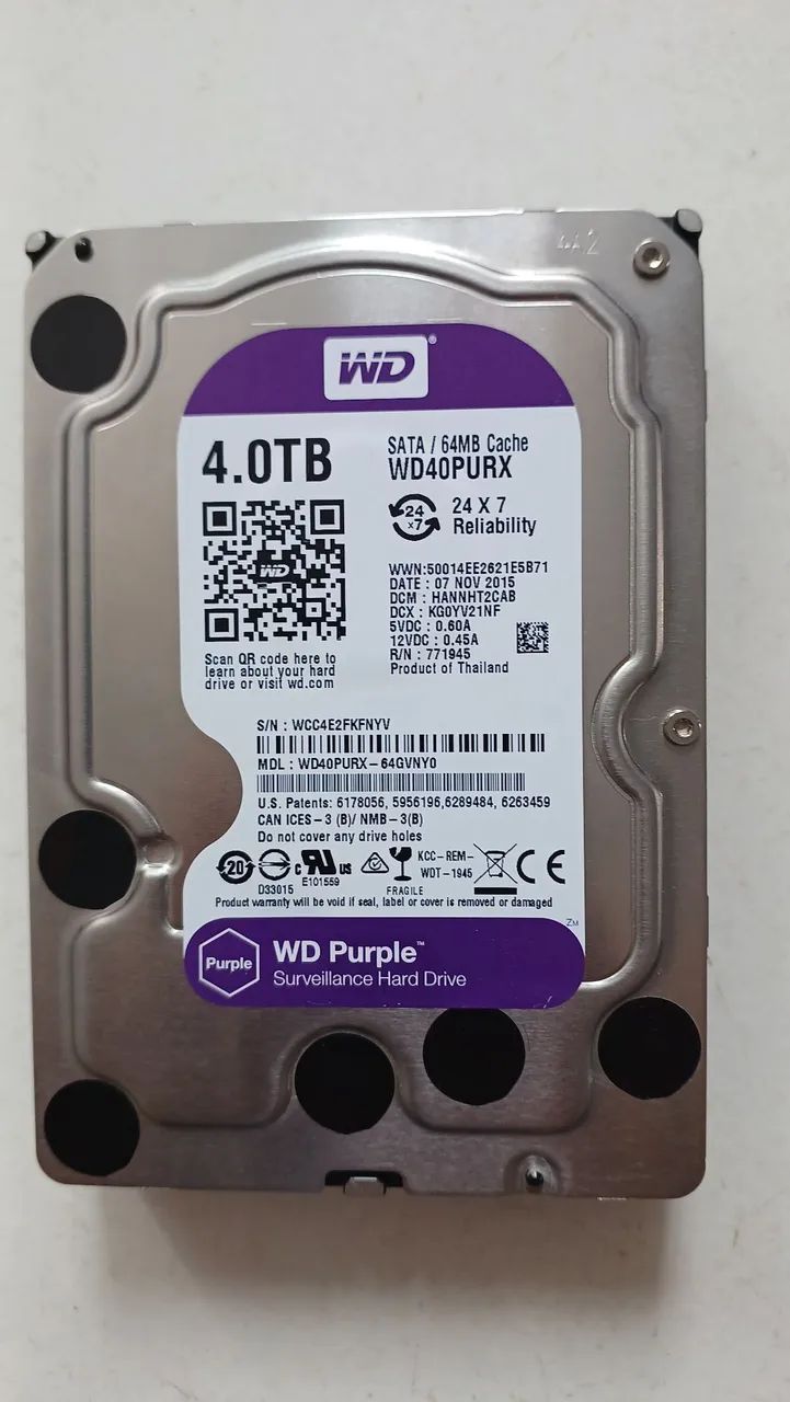 Hd wd Purple 4tb cftv dvr CPU  - Foto 4