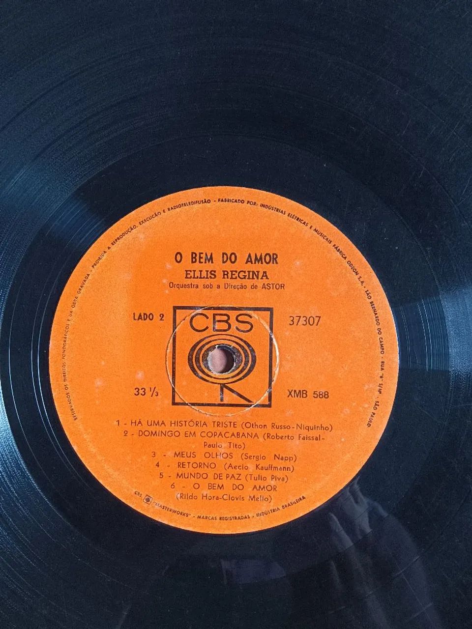 LP vinil Elis Regina O bem do amor 1963 / CBS  - Foto 5