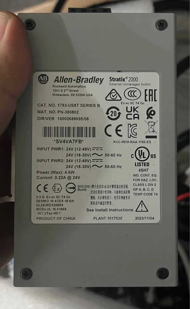 Allen-Bradley Stratix® 2000 - 1783-US8T - Foto 2