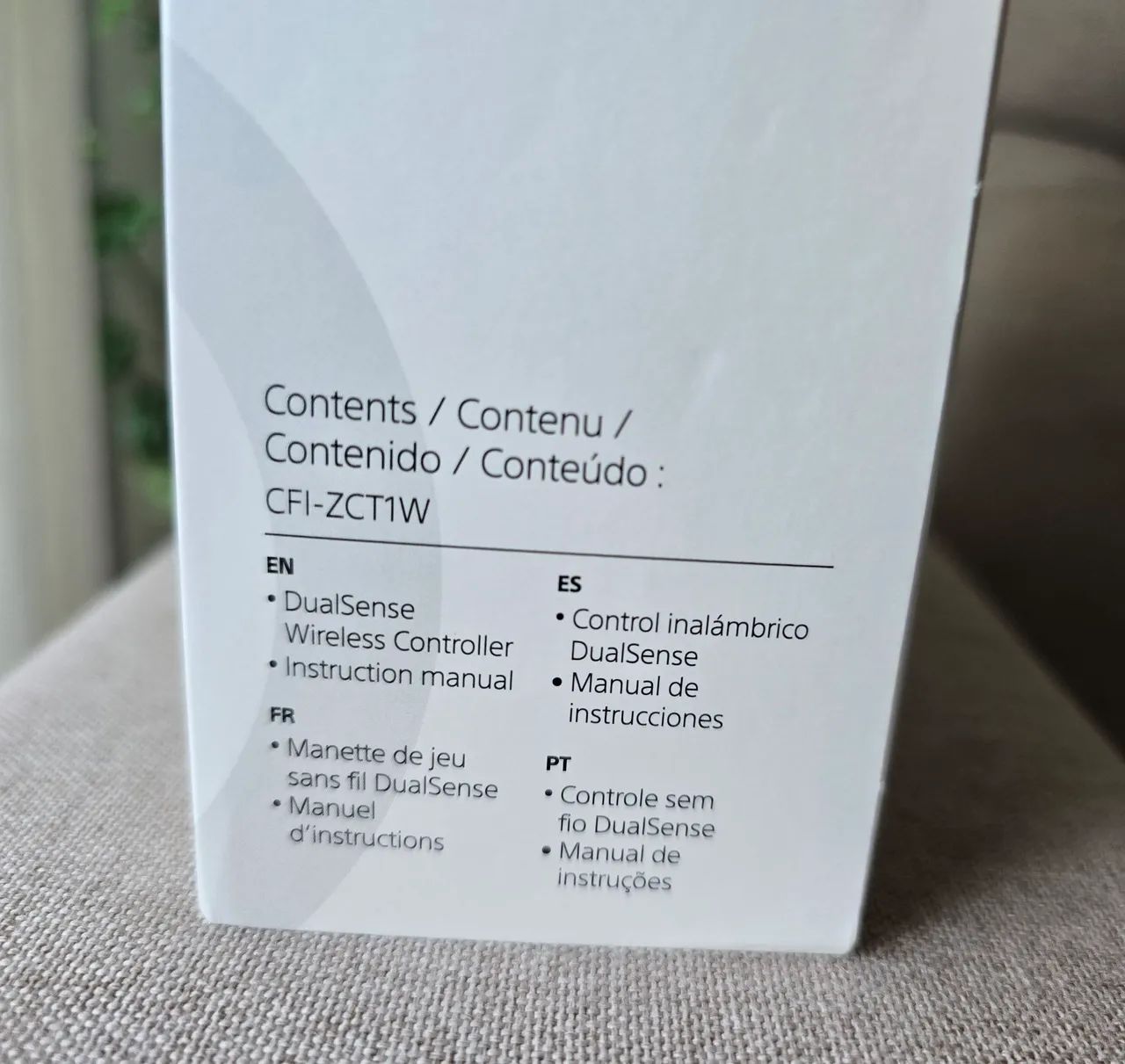 Controle Dualsense Playstation 5 Cor Branca Lacrado Original com nota fiscal e garantia  - Foto 3