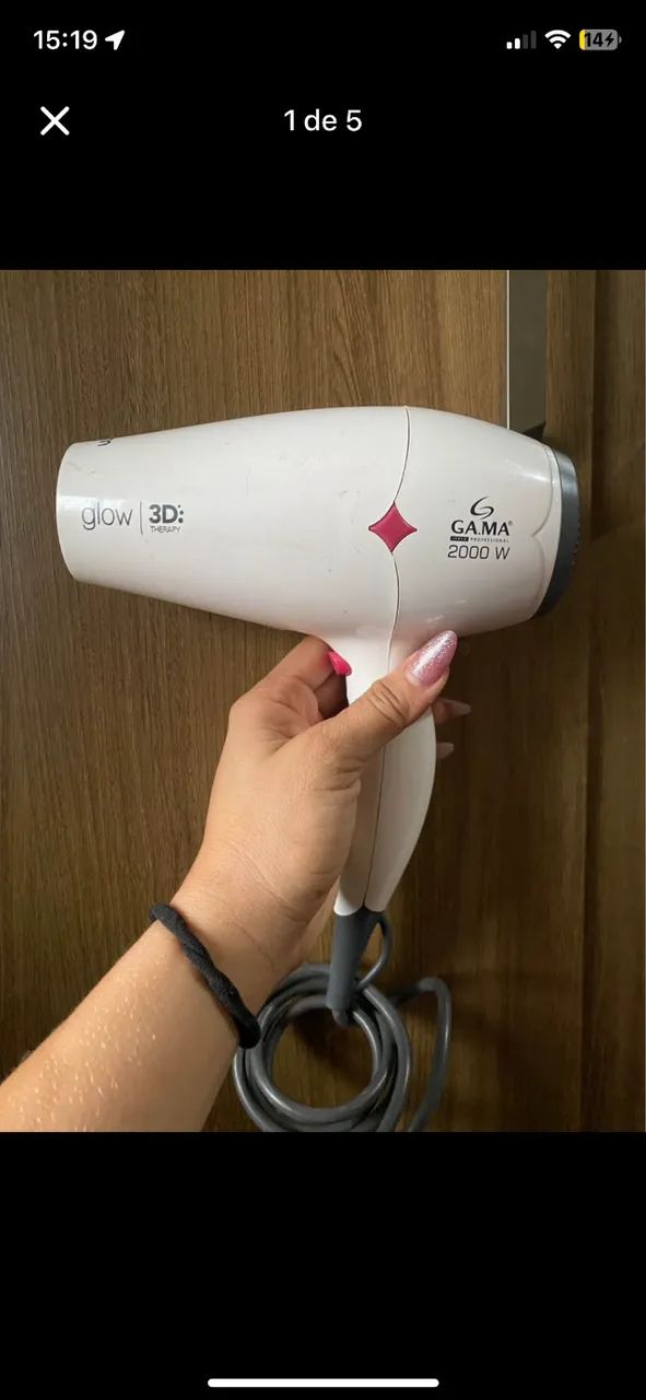 Vendo secador de cabelo dois meses de uso 