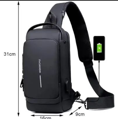 Bolsa Masculina Transversal