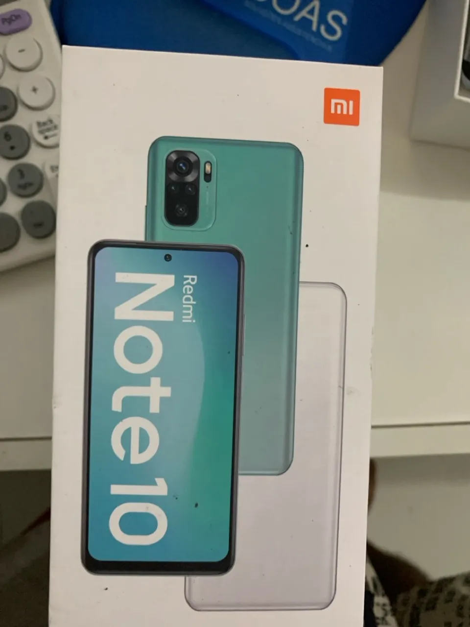 Redmi note 10 defeito bateria