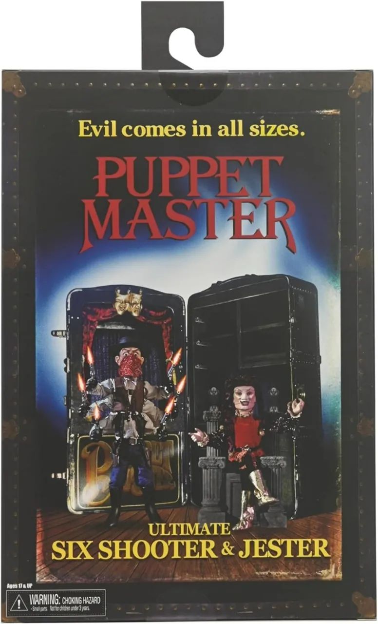 Neca Puppet Master Ultimate / Mestre dos Brinquedos Six-Shooter