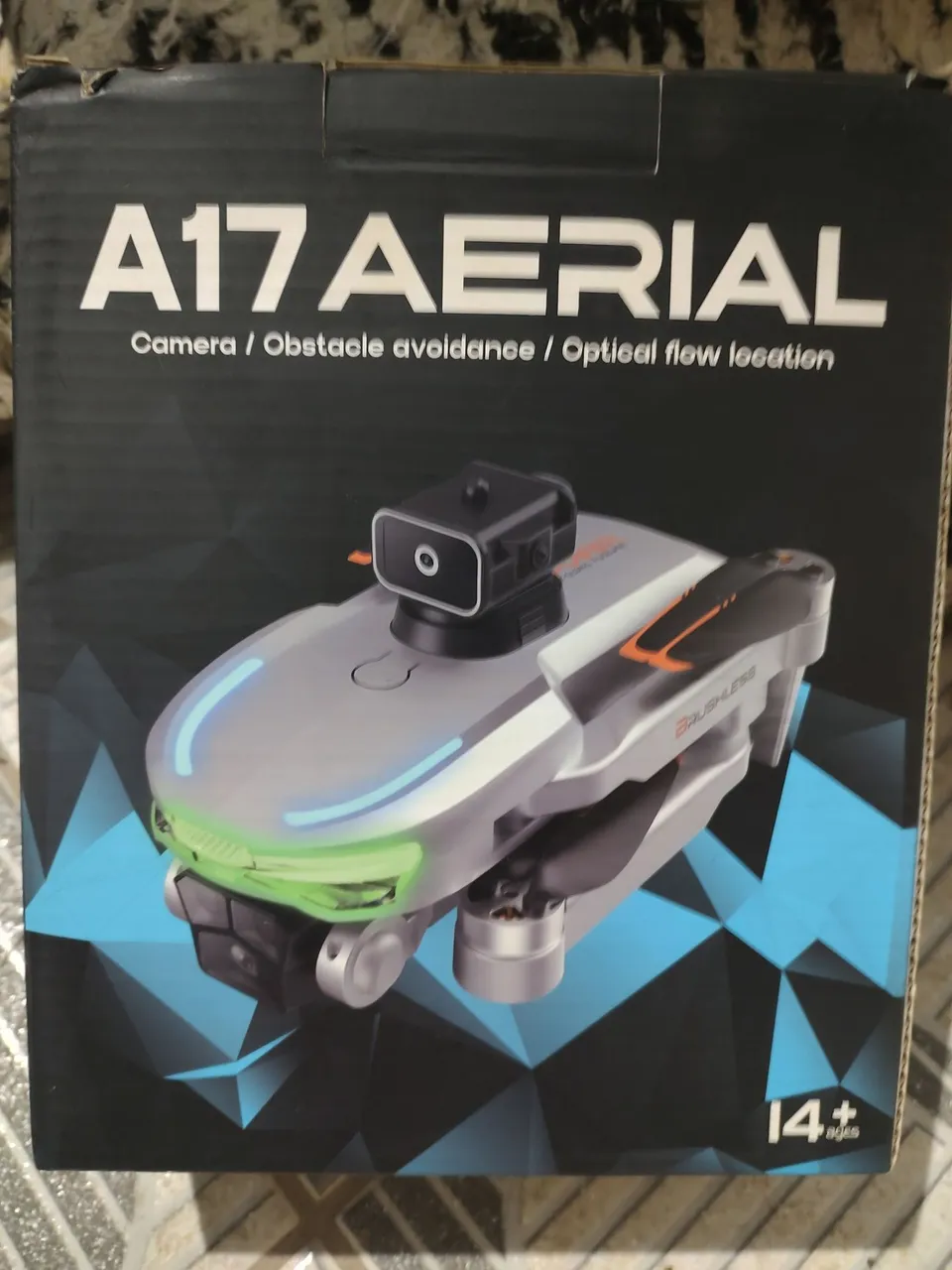 Drone A17 Aerial - Câmera, Obstáculos e Fluxo Ótico